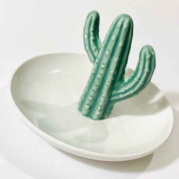 Cactus Jewelry Holder Dish - Picture 2 of 4